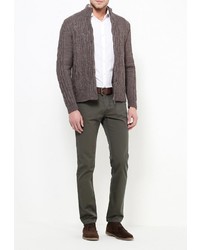 Мужской коричневый кардиган от Vay