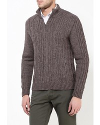 Мужской коричневый кардиган от Vay