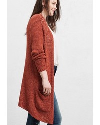 Женский коричневый кардиган от Violeta BY MANGO