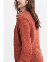 Женский коричневый кардиган от Violeta BY MANGO