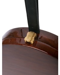 Коричневый клатч от Rocio