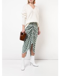 Коричневый клатч от Rocio