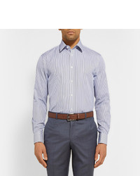 Мужской коричневый кожаный ремень от Montblanc