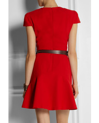 Женский коричневый кожаный ремень от Lanvin