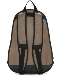 Мужской коричневый кожаный рюкзак от Maison Margiela