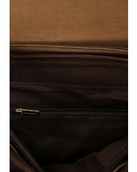 Женский коричневый кожаный рюкзак от Chantal