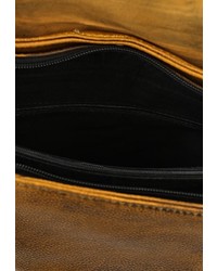 Женский коричневый кожаный рюкзак от Chantal