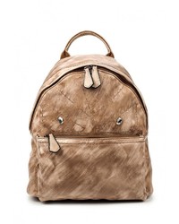 Женский коричневый кожаный рюкзак от Chantal