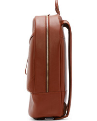Мужской коричневый кожаный рюкзак от WANT Les Essentiels