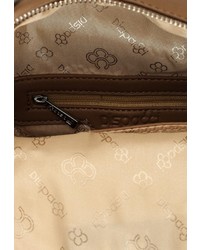 Женский коричневый кожаный рюкзак от Dispacci