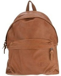 Мужской коричневый кожаный рюкзак от Eastpak