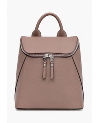 Женский коричневый кожаный рюкзак от Eleganzza