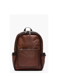Мужской коричневый кожаный рюкзак от Marc by Marc Jacobs
