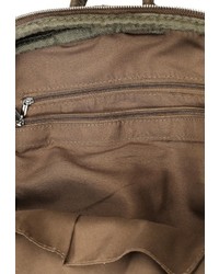 Женский коричневый кожаный рюкзак от Marc Johnson