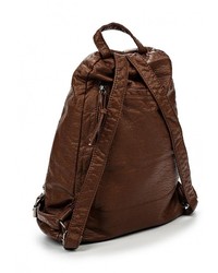 Женский коричневый кожаный рюкзак от Marc Johnson