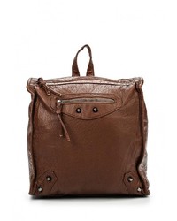 Женский коричневый кожаный рюкзак от Marc Johnson