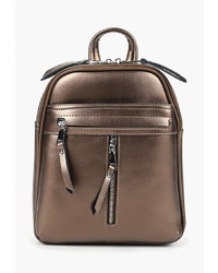 Женский коричневый кожаный рюкзак от Roberto Jolini