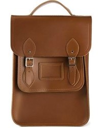 Женский коричневый кожаный рюкзак от The Cambridge Satchel Company