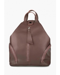 Женский коричневый кожаный рюкзак от Urban Life Accessories