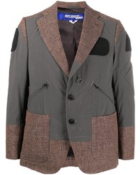 Мужской коричневый льняной пиджак от Junya Watanabe MAN