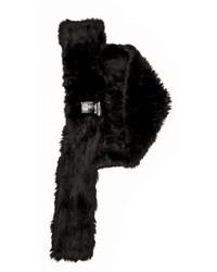 Женский коричневый меховой шарф от Adrienne Landau