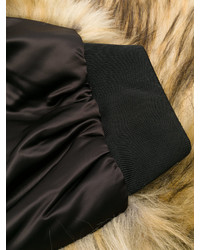 Женский коричневый меховой шарф от Filles a papa