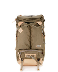 Мужской коричневый нейлоновый рюкзак от As2ov