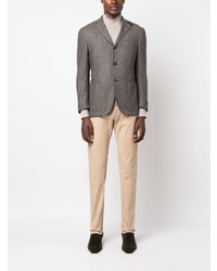 Мужской коричневый пиджак в клетку от Corneliani