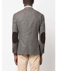 Мужской коричневый пиджак в клетку от Corneliani