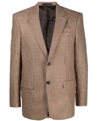 Мужской коричневый пиджак в клетку от Filippa K