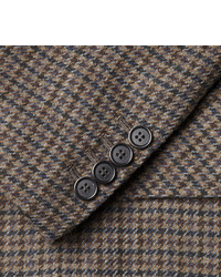 Мужской коричневый пиджак в клетку от Billy Reid