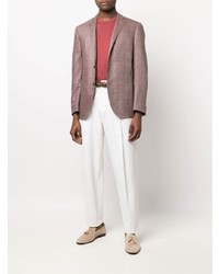 Мужской коричневый пиджак в клетку от Corneliani