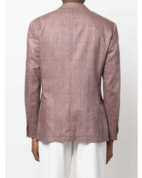 Мужской коричневый пиджак в клетку от Corneliani