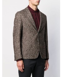 Мужской коричневый пиджак от BOSS HUGO BOSS