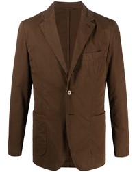 Мужской коричневый пиджак от Aspesi
