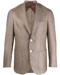 Мужской коричневый пиджак от Barba