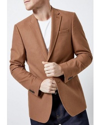 Мужской коричневый пиджак от Burton Menswear London