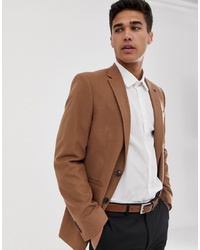 Мужской коричневый пиджак от Burton Menswear
