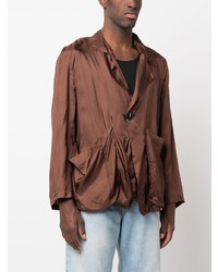 Мужской коричневый пиджак от Edward Cuming