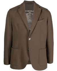Мужской коричневый пиджак от Circolo 1901