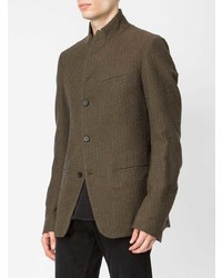 Мужской коричневый пиджак от Masnada