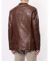 Мужской коричневый пиджак от Eleventy