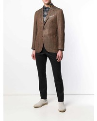Мужской коричневый пиджак от Etro