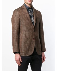 Мужской коричневый пиджак от Etro