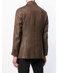Мужской коричневый пиджак от Etro