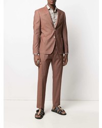 Мужской коричневый пиджак от Tonello