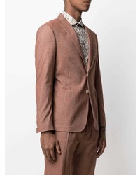 Мужской коричневый пиджак от Tonello