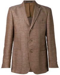Мужской коричневый пиджак от Corneliani