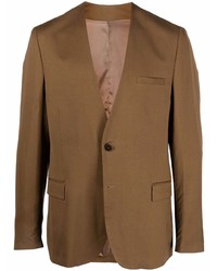 Мужской коричневый пиджак от Costumein