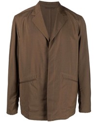 Мужской коричневый пиджак от Ermenegildo Zegna